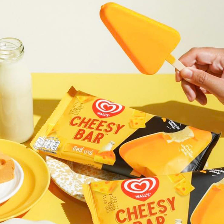 Kem que Wall's Cheesy Bar 72g