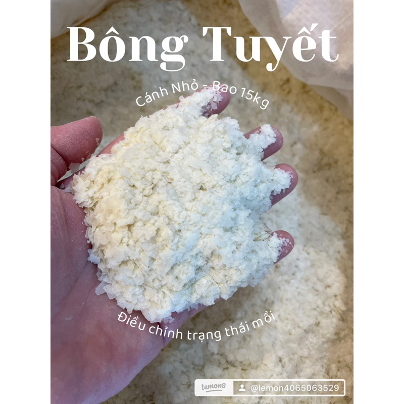 BÔNG TUYẾT CÁNH NHỎ GÓI 1KG