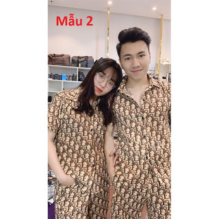 Bộ Đồ Sơ Mi Lụa, Bộ Đồ Mặc Mùa Hè Chất Lụa Đẹp