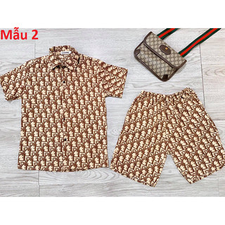 Bộ Đồ Sơ Mi Lụa, Bộ Đồ Mặc Mùa Hè Chất Lụa Đẹp