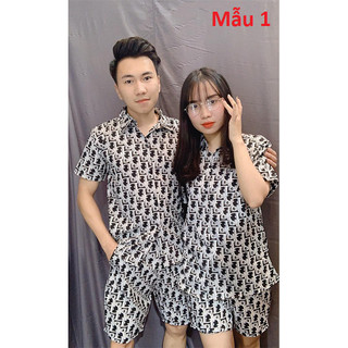 Bộ Đồ Sơ Mi Lụa, Bộ Đồ Mặc Mùa Hè Chất Lụa Đẹp