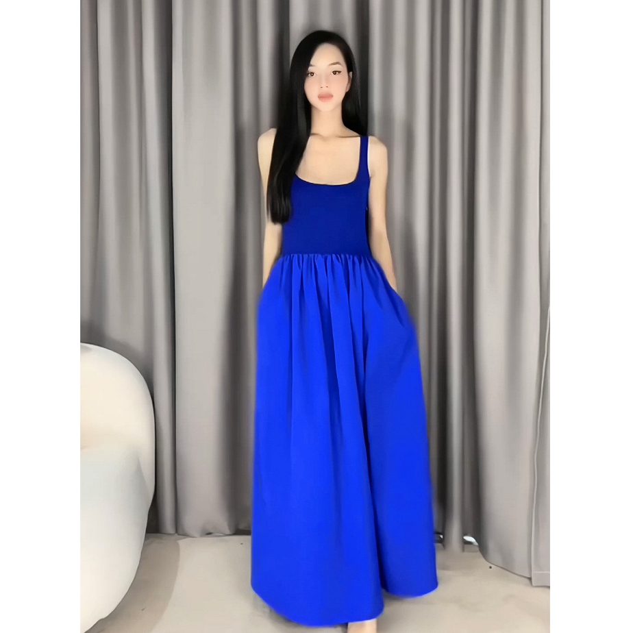 Váy Tanktop Nhún Ly Eo Xoè Eclipse Clothing Váy Hai Dây Chữ A Đi Biển Dạo Phố Du Lịch