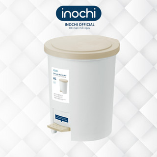 Thùng rác đạp tròn Hiro 6L Inochi