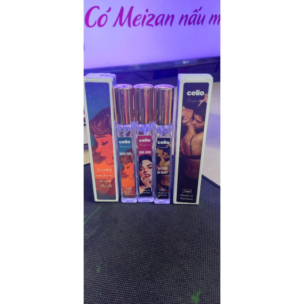 Nước Hoa cô bé CELIO 10ml TOP 1 Nước Hoa Thơm Lâu Hết Hôi Cao Cấp (có che tên)