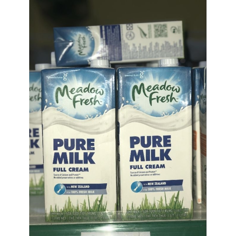 Sữa tươi tiệt trùng nguyên kem Meadow Fresh 1l