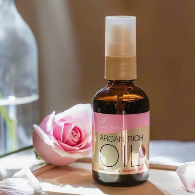 Tinh Dầu Duỡng Tóc Lucido-L Argan Rich Oil Nhật bản - 60ml