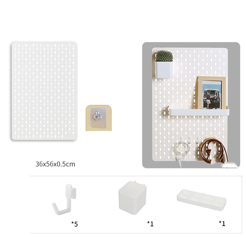 Combo 2 chiếc Móc nhựa cao cấp G025 JS002 dùng cho bảng dày 4-5,5mm