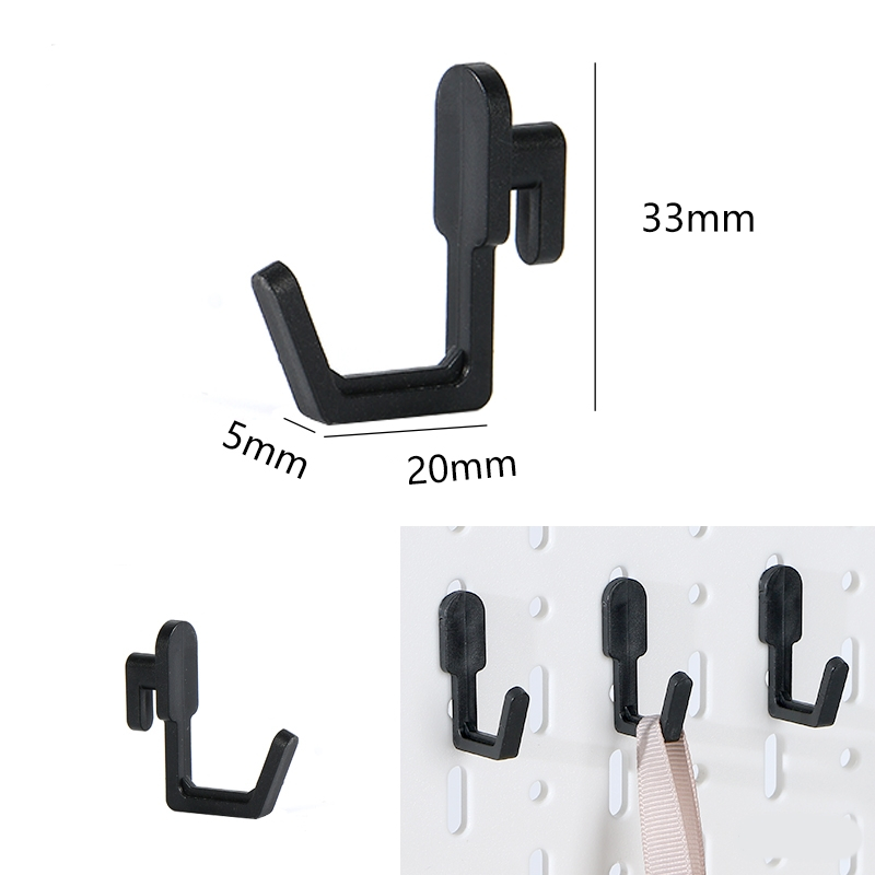 Combo 2 chiếc Móc nhựa cao cấp G025 JS002 dùng cho bảng dày 4-5,5mm