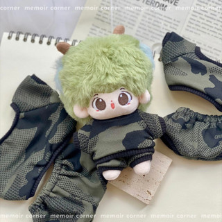 Outfit Doll 10cm 15cm 20cm - Bộ đồ Camo
