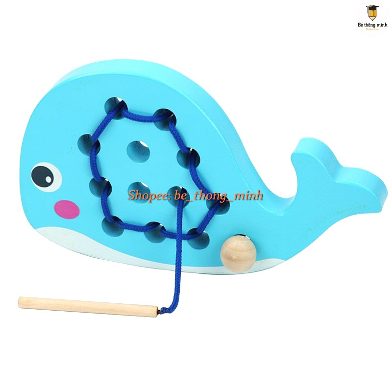 Đồ Chơi Hình Sâu Bướm Ăn Táo Bằng Gỗ Dành Cho Trẻ Em luyện tay