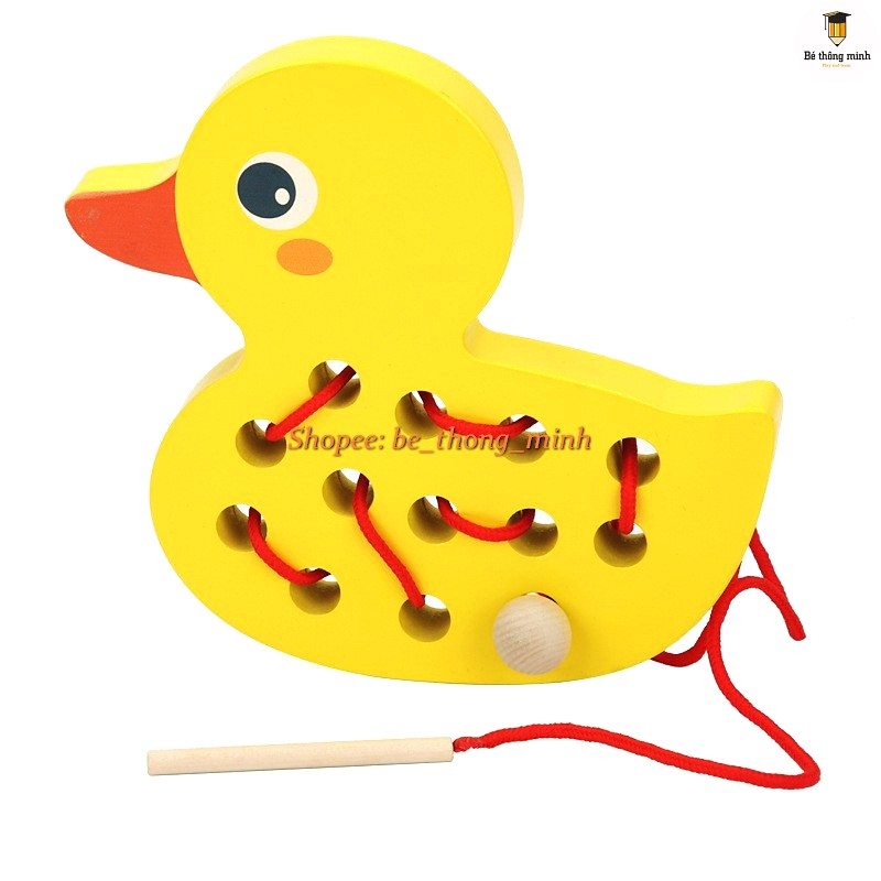 Đồ Chơi Hình Sâu Bướm Ăn Táo Bằng Gỗ Dành Cho Trẻ Em luyện tay