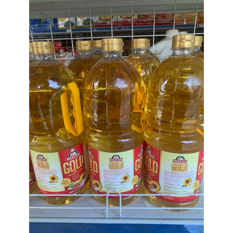 Dầu ăn Meizan gold chai 2L