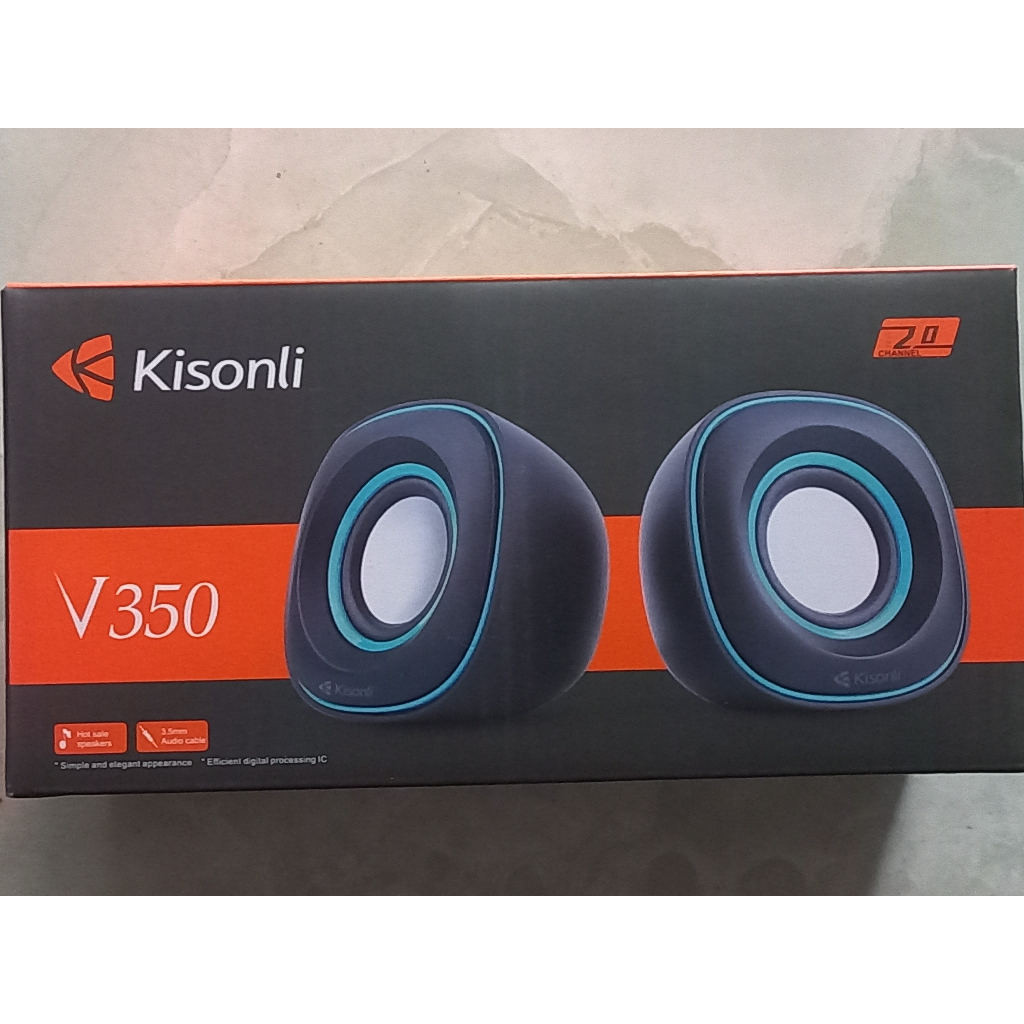 Loa vi tính kisonli V350 chính hãng giá rẻ