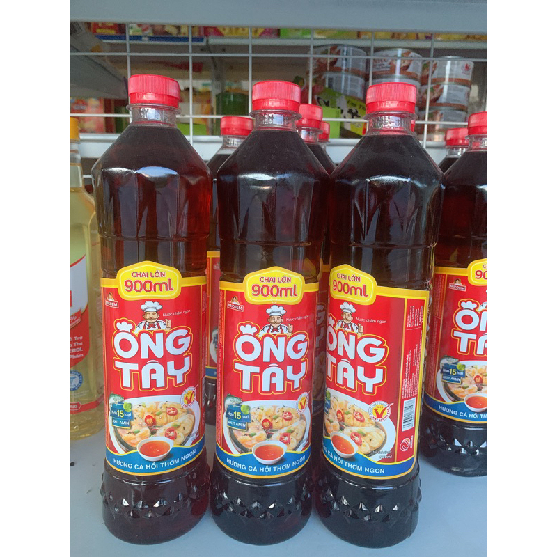 Chai nước mắm Ong Tây 900ml