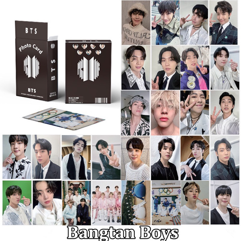Photocard 50 tấm Hologram nhóm IVE, BTS, AESPA, Wonyoung