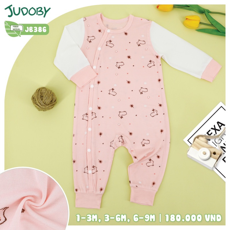 Bộ body liền thân dài tay Judoby - DOKMA  JB326 JB386