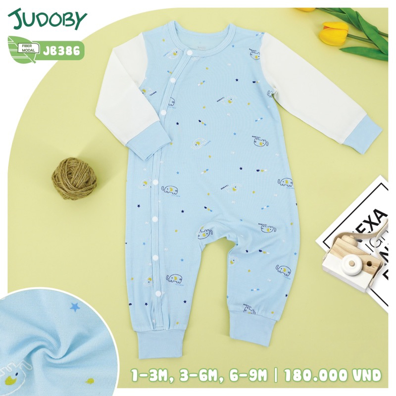 Bộ body liền thân dài tay Judoby - DOKMA  JB326 JB386