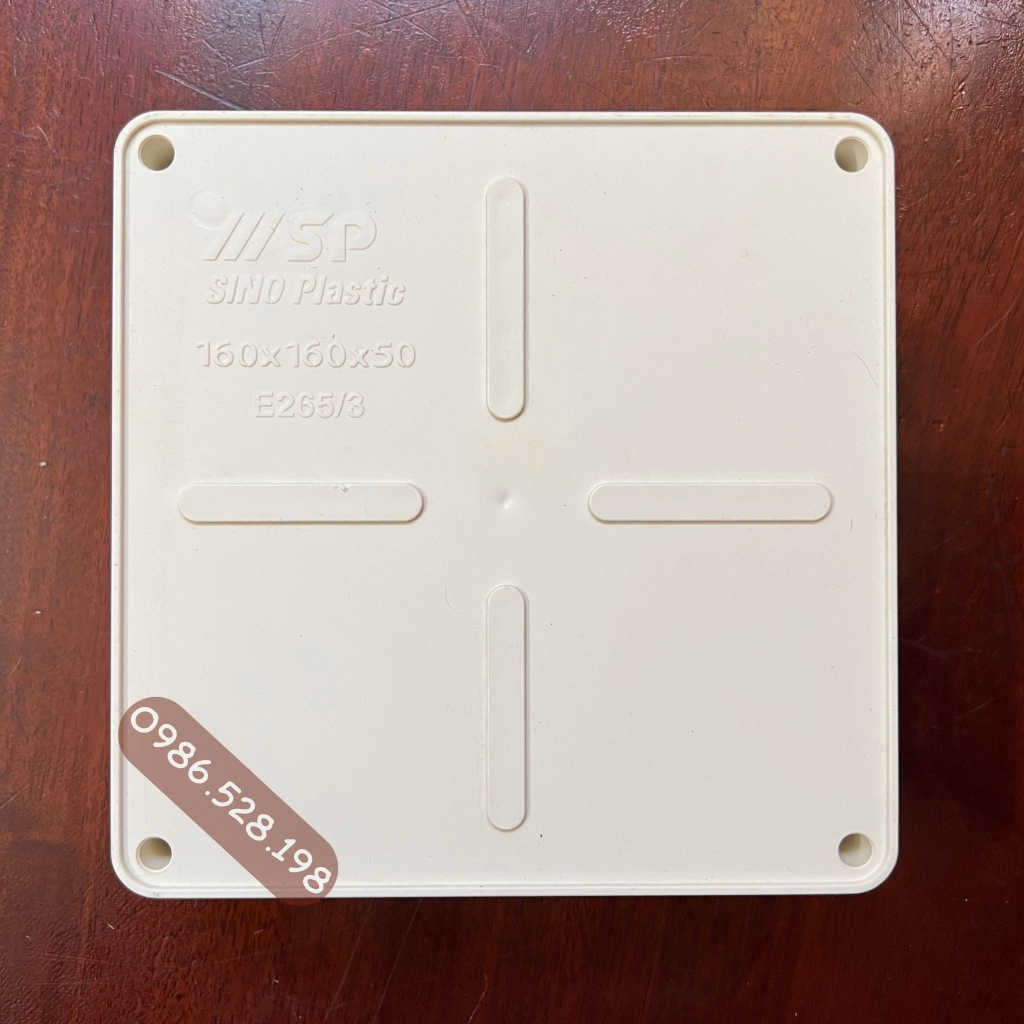 Hộp nối dây Sino các kích thước 8x8x5 11x11x5 16x16x5 18,5x18,5x8
