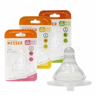 Set 2 núm ty thay thế wesser cổ rộng