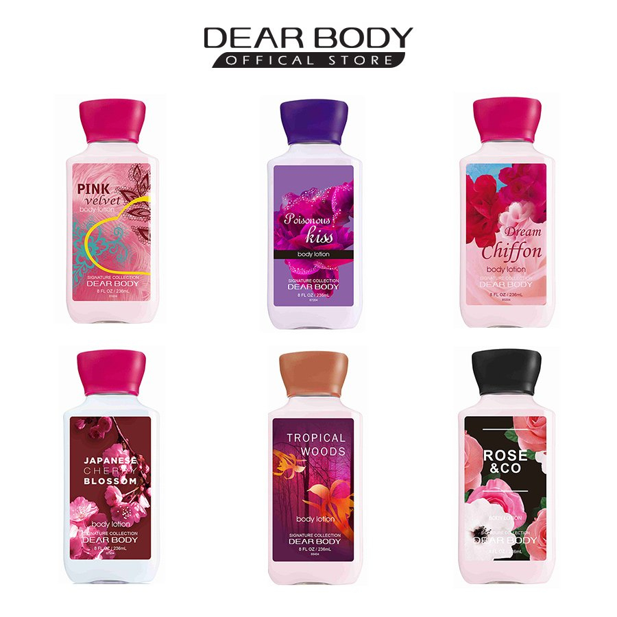Kem Body lotion HƯƠNG NƯỚC HOA DEAR BODY - BODY LOTION 236ml