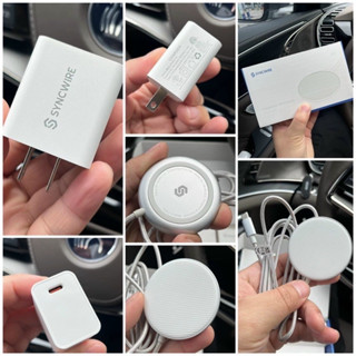 Đế Sạc Không Dây SYNCWIRE Công Suất 15W Tặng Kèm Củ Sạc, Dây Bọc Dù Dài 1,5M. BH 12 Tháng