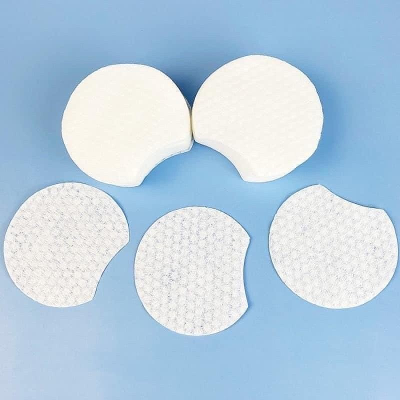 Bông tẩy trang hữu cơ 1200 miếng - Haispa