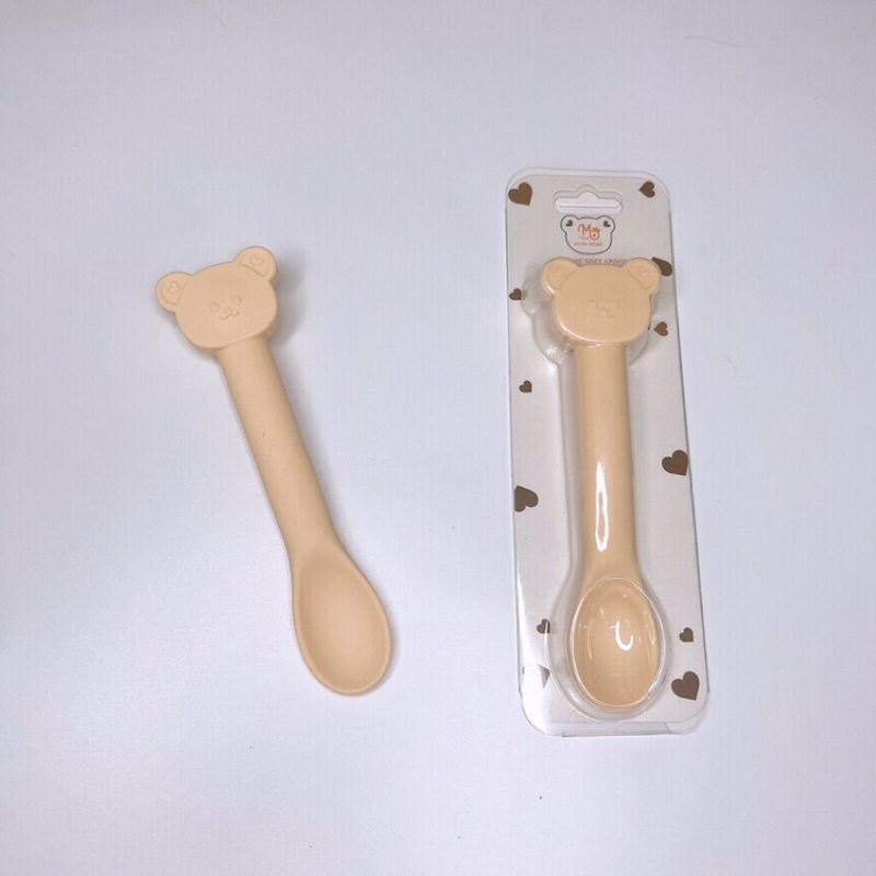 Thìa ăn dặm silicon Mumbebe cho bé ăn dặm