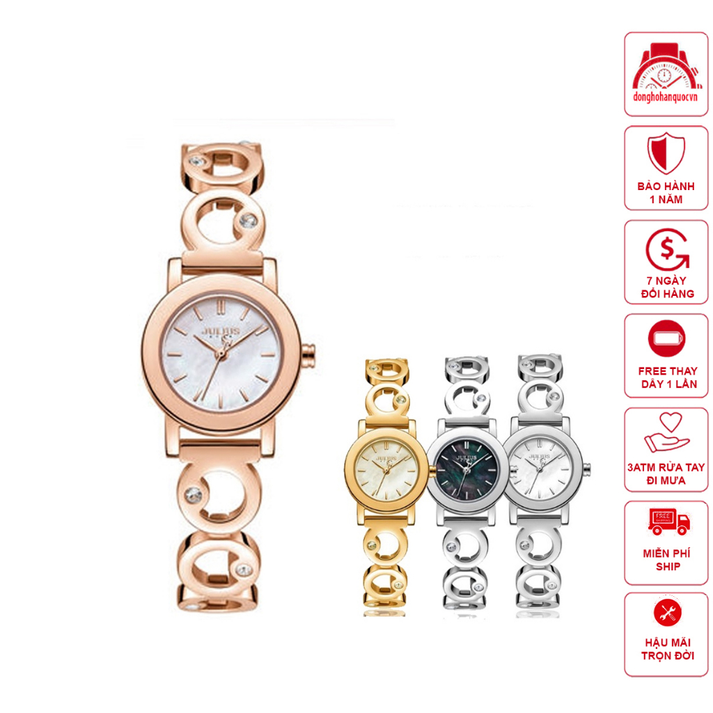 Đồng hồ nữ Julius Star JS-056 dây lắc độc đáo
