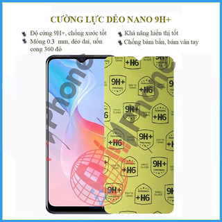 Miếng dán màn hình điện thoại samsung a3 2017/ a5/ a5 2017/ a6/ a6 plus/ a6 plus 2018,tấm dán cường lực dẻo nano 9h+