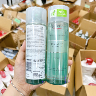 ✅ COMBO Làm Sạch Da Chuyên Biệt Cho Da Nhờn Mụn Eucerin ProAcne (SRM và Toner)