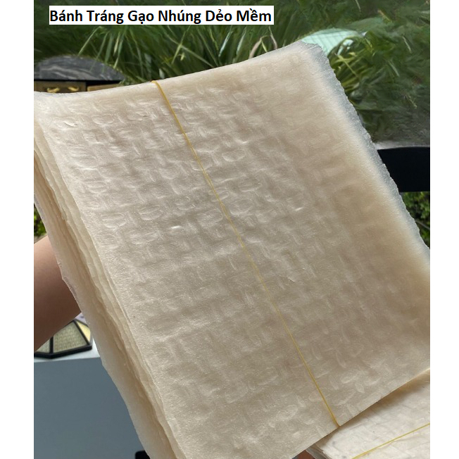 Bánh Tráng Gạo Vuông Nhúng Cuộn 20 Cái/Ràng - Hàng Loại 1 Đặc Sản Xứ Trung Bình Định