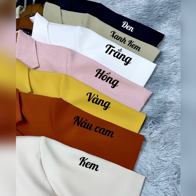 ÁO BLAZER NỮ CROPTOP TAY NGẮN HELLY SHOP | BigBuy360 - bigbuy360.vn