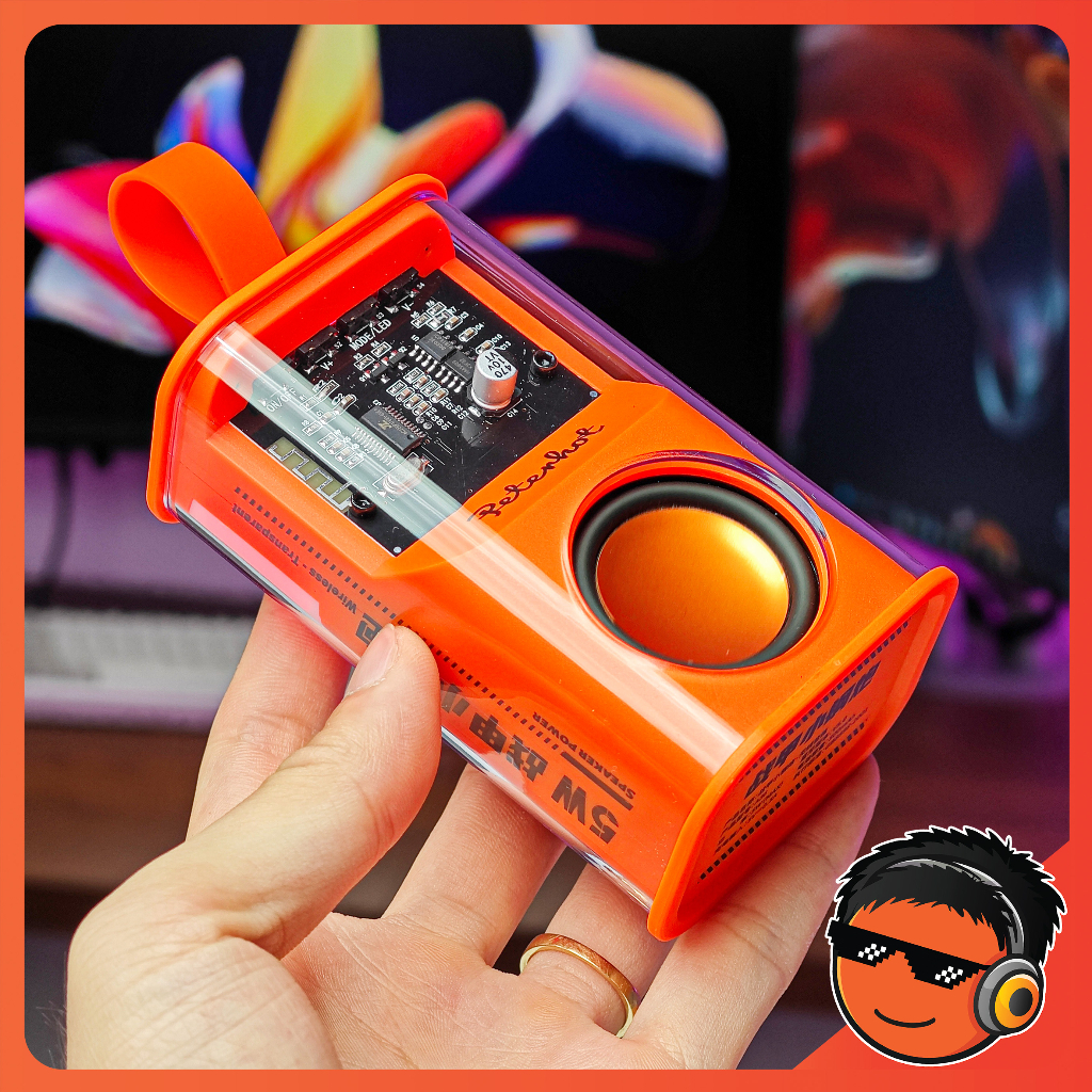 Loa Bluetooth Mini CAM A36S - Công Suất 5W, Led Nháy Theo Nhạc
