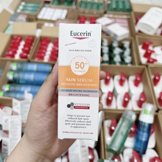 Eucerin Kem Chống Nắng Giúp Giảm Thâm Nám Và Dưỡng Trắng Da Sun Serum Double Whitening SPF50+ (50ml)