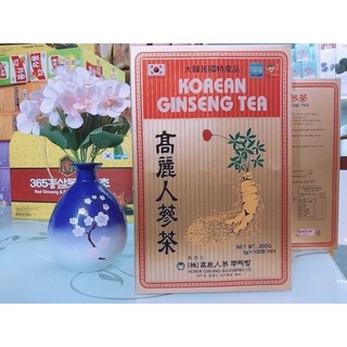 Trà hồng sâm  lingzhi tea Hàn Quốc (100 gói )