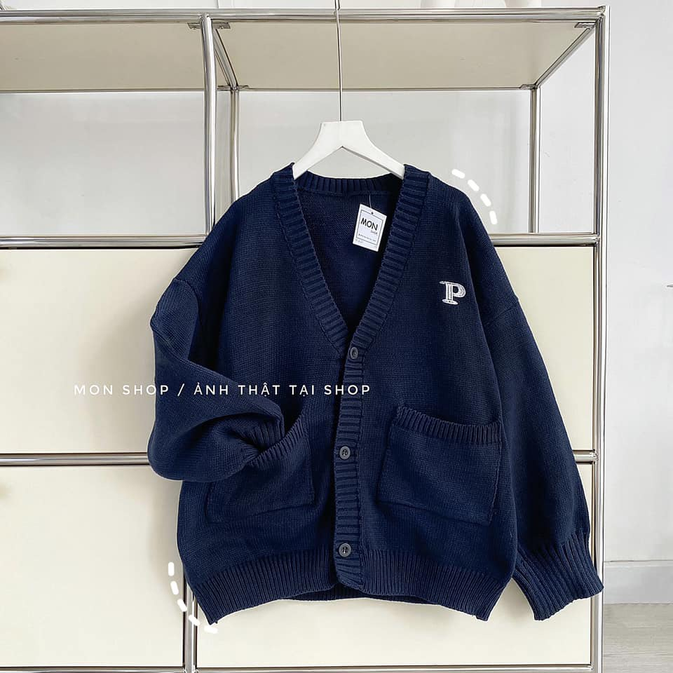 Cardigan len thêu gấu, thêu chữ 668945, 668946, 559257, 669258