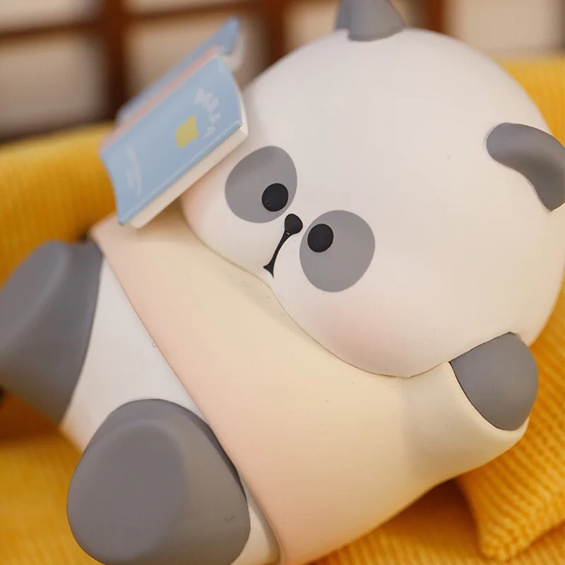 Mô hình MR.PANDA Working Week Quà Tặng Sinh Nhật Dễ Thương Mô Hình Hành Động Trẻ Em Đồ Trí