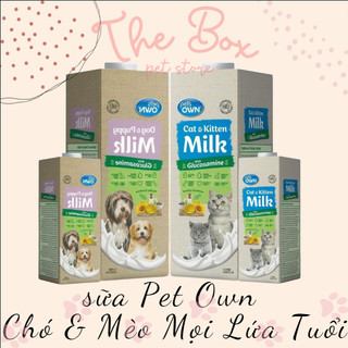 Sữa hộp pha sẵn pet's own chó & mèo mọi lứa tuổi