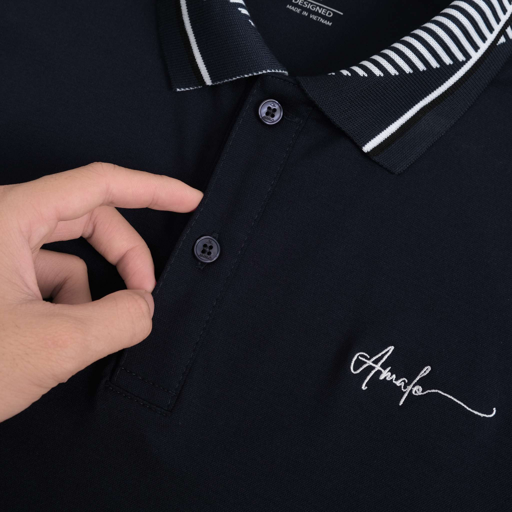 Áo polo nam tay ngắn cổ bẻ chất vải cá sấu cotton XOFIA ,mềm mịn thóang mát chống nhăn tốt AMALO PL 102
