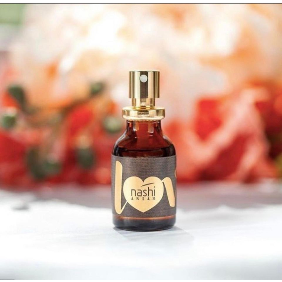 Nước hoa tóc dưỡng ẩm làm mềm tóc Nashi Argan Love Hair Mist 20ML - Nashi Argan shop
