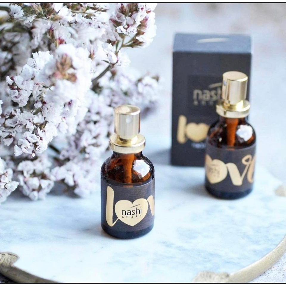 Nước hoa tóc dưỡng ẩm làm mềm tóc Nashi Argan Love Hair Mist 20ML - Nashi Argan shop