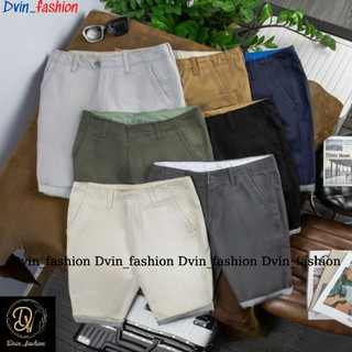 Quân short kaki khóa kéo R , quần short nam chất kaki dày dặn Dvin_fashion