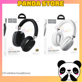 Tai nghe chụp tai không dây bluetooth w35