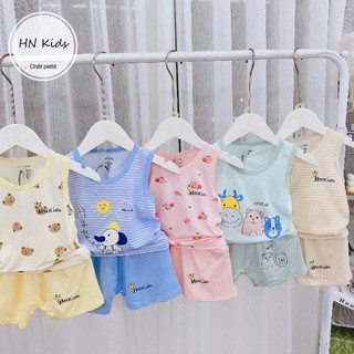 Bộ ba lỗ sợi tre hn kids size 0-18m