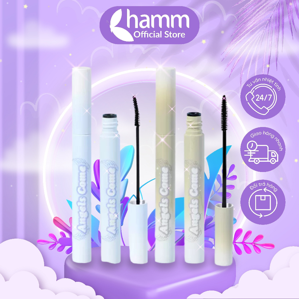 Mascara chuốt mi HOLD LIVE Chuốt dưỡng mi cong và dày tự nhiên Air Lengthening Slim Curling Mascara HL607 HL606