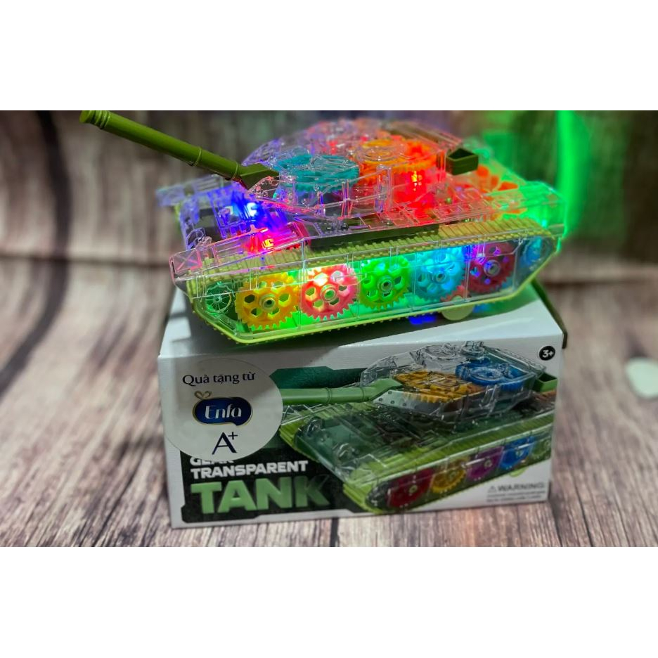 Đồ chơi xe tăng phát nhạc enfa