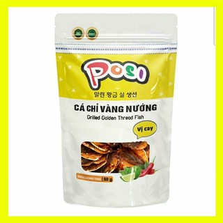 Cá chỉ vàng nướng 50g PoSi đồ ăn vặt Hà Nội siêu ngon