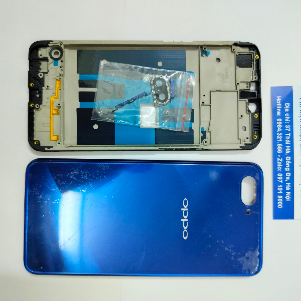 Vỏ máy Oppo A3s Full bộ