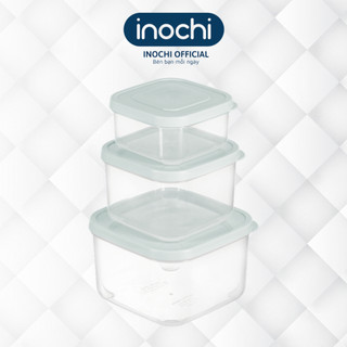 Bộ 3 hộp thực phẩm vuông Hokkaido 750-1500-2500ml