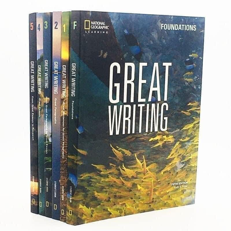 Sách - Great Writing -bộ 6 cuốn bản màu